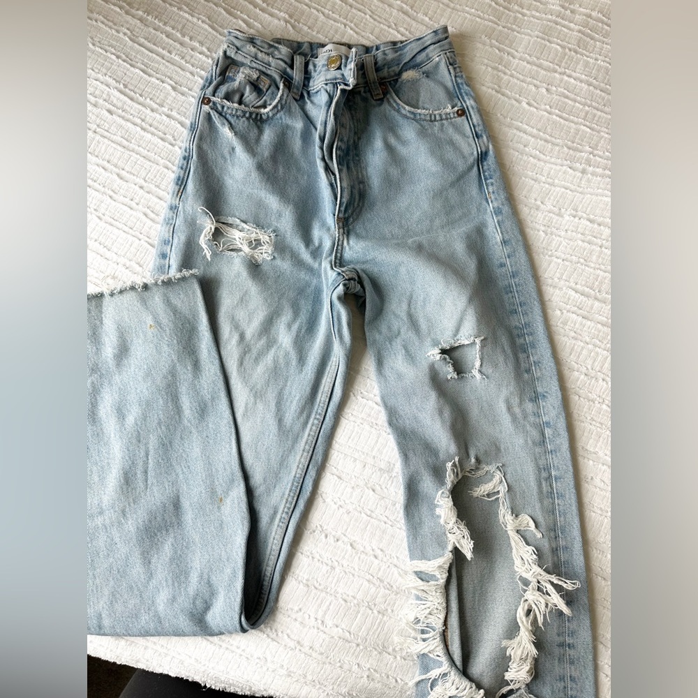 Zara wide leg jeans